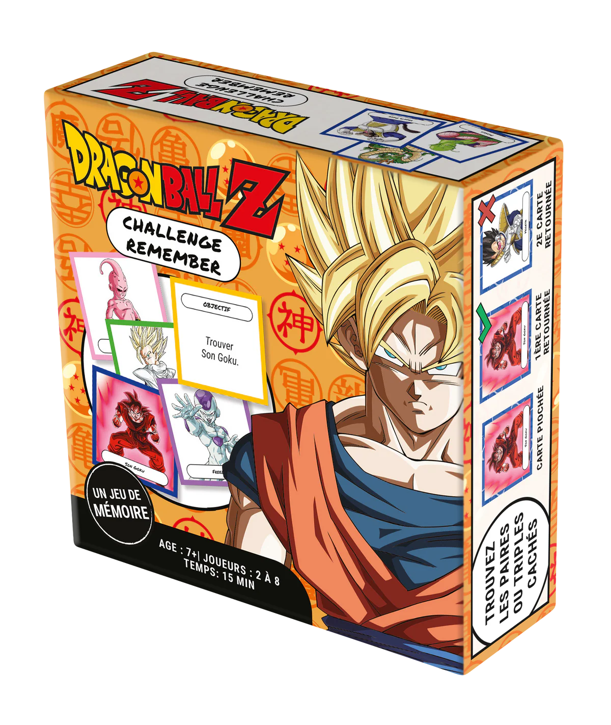 Boite de Dragon Ball Z – Remember Challenge
