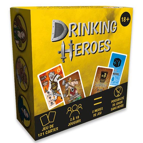 Boite de Drinking Heroes