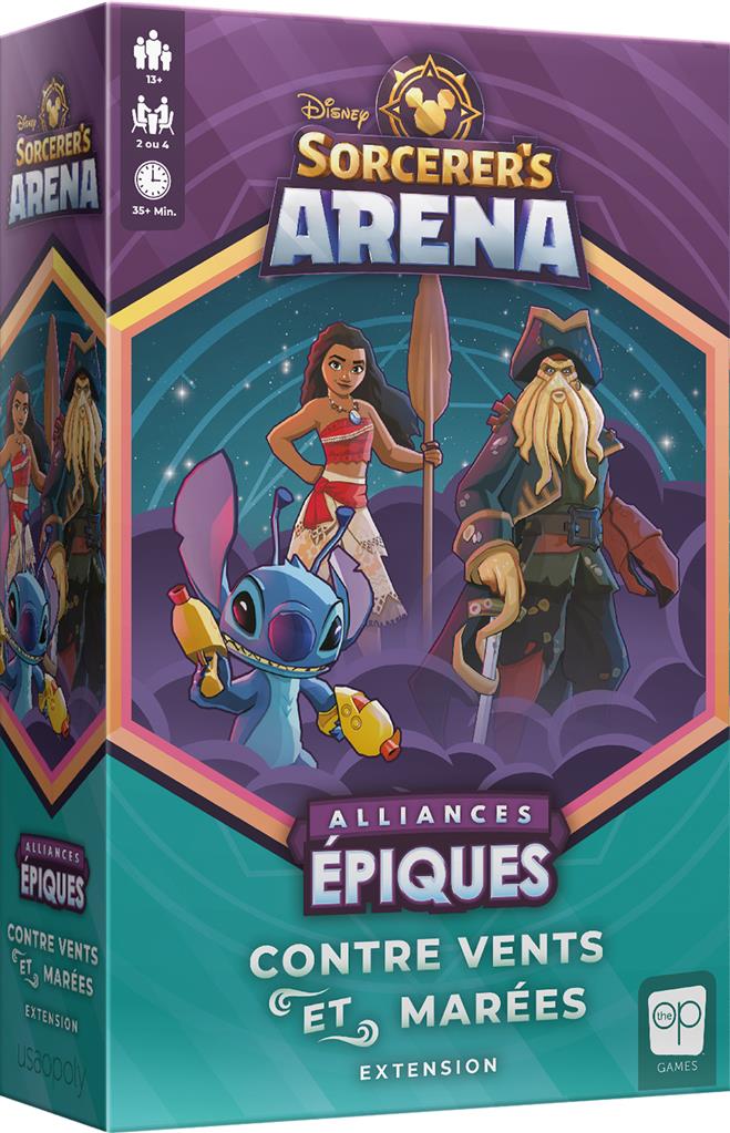 Boite de Disney Sorcerer's Arena - Alliances Epiques - Contre Vents et Marées