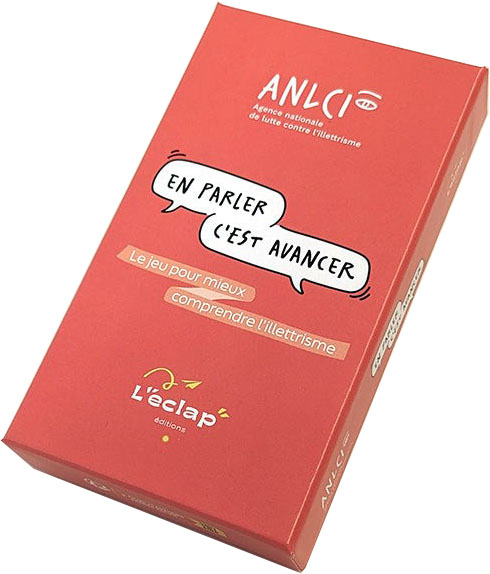 Boite de En Parler c'est Avancer - Le jeu pour mieux comprendre l'illettrisme
