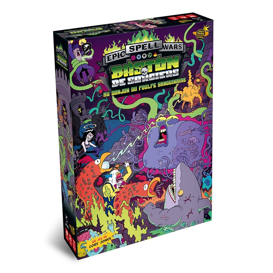 Boite de Epic Spell Wars - Au Donjon du Poulpe Sanguinaire