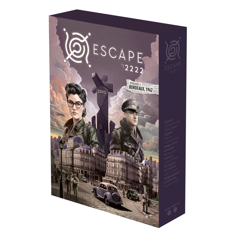 Boite de Escape 2222 - Bordeaux 1942