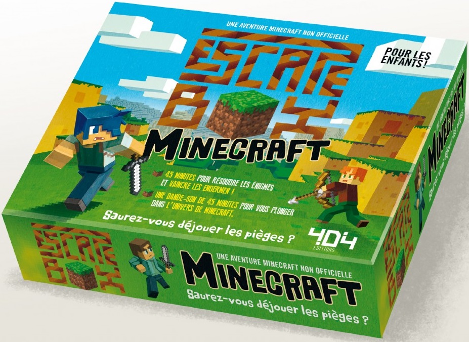 Boite de Escape Box - Minecraft