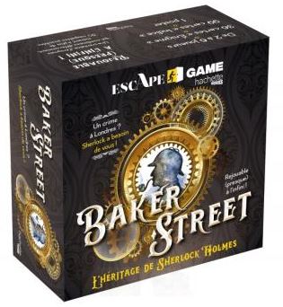 Boite de Escape Game : Baker Street, l'héritage de Sherlock Holmes