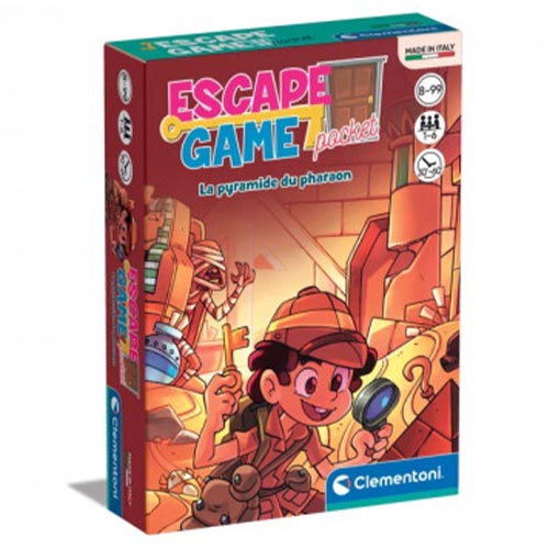 Boite de Escape Game Pocket - La Pyramide du Pharaon