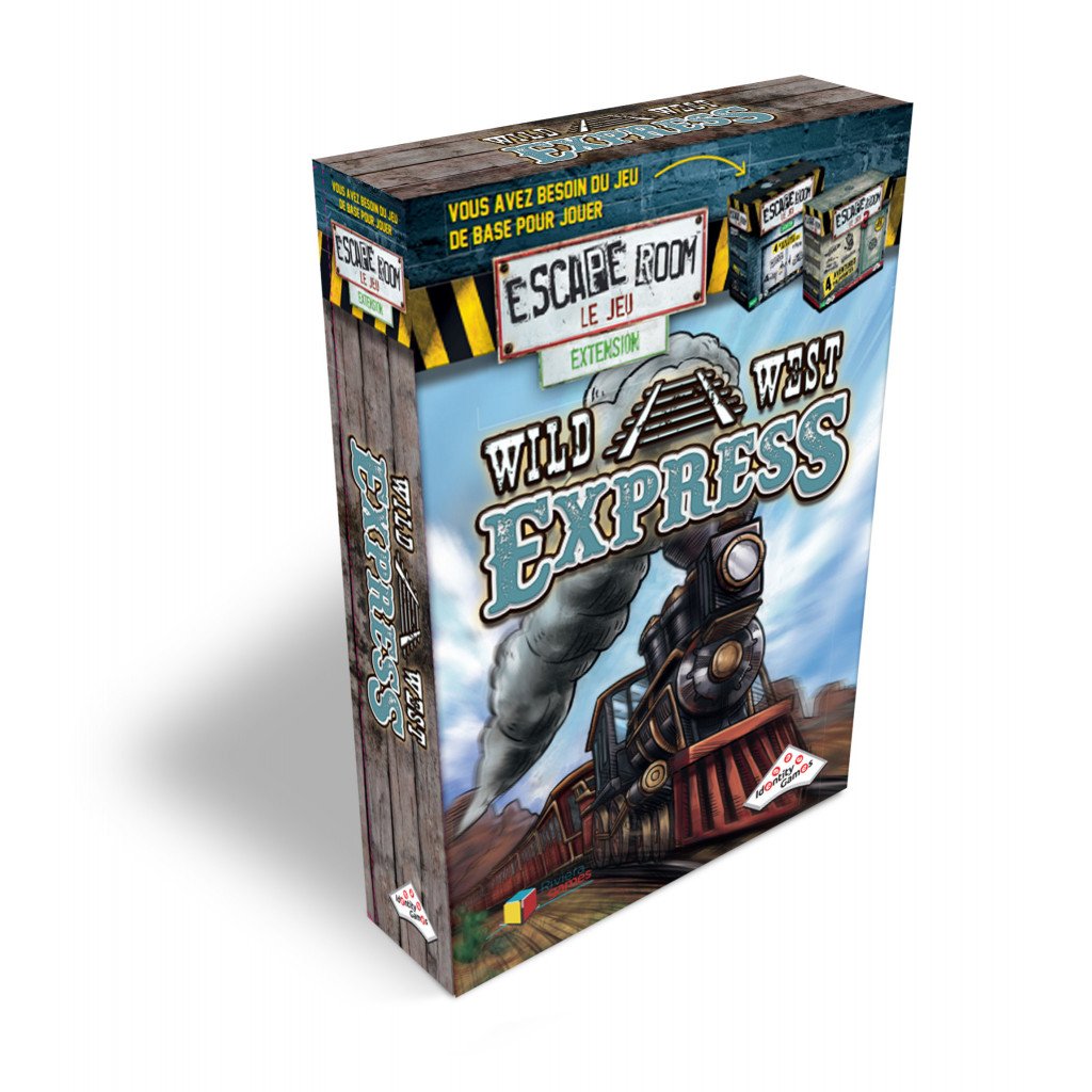 Boite de Escape Room : Le Jeu - Extension Wild West Express