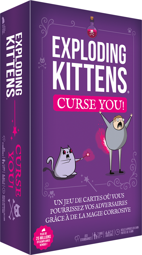 Boite de Exploding Kittens Curse You