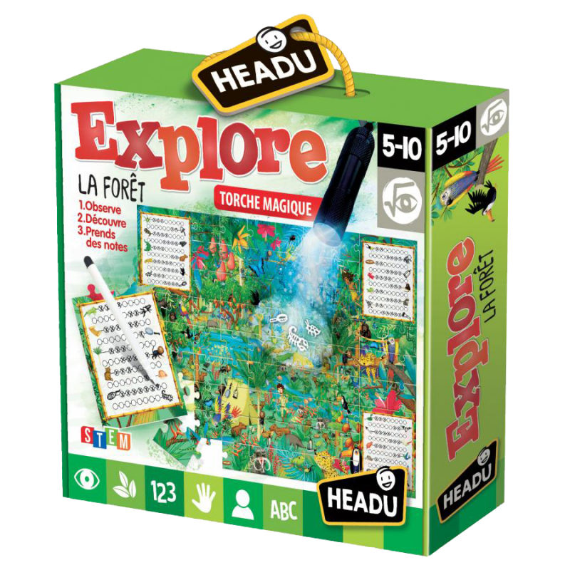 Boite de Explore la Forêt - Torche Magique