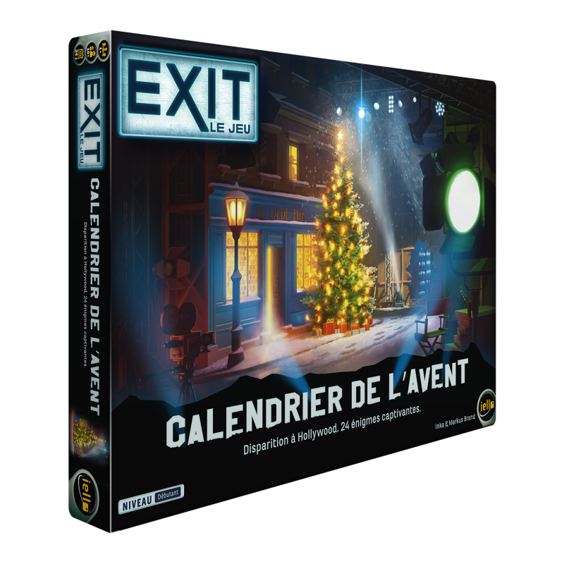 Boite de Exit Calendrier de l'Avent - Disparition à Hollywood