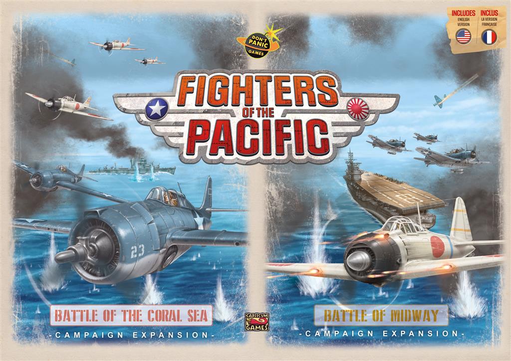 Boite de Fighters of the Pacific - Theater  Extension - Battle of the Coral Sea & Battle of Midway