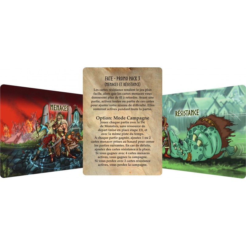 Boite de Fate Les défenseurs de Grimheim - Promo Pack 3 : Menaces et Résistance