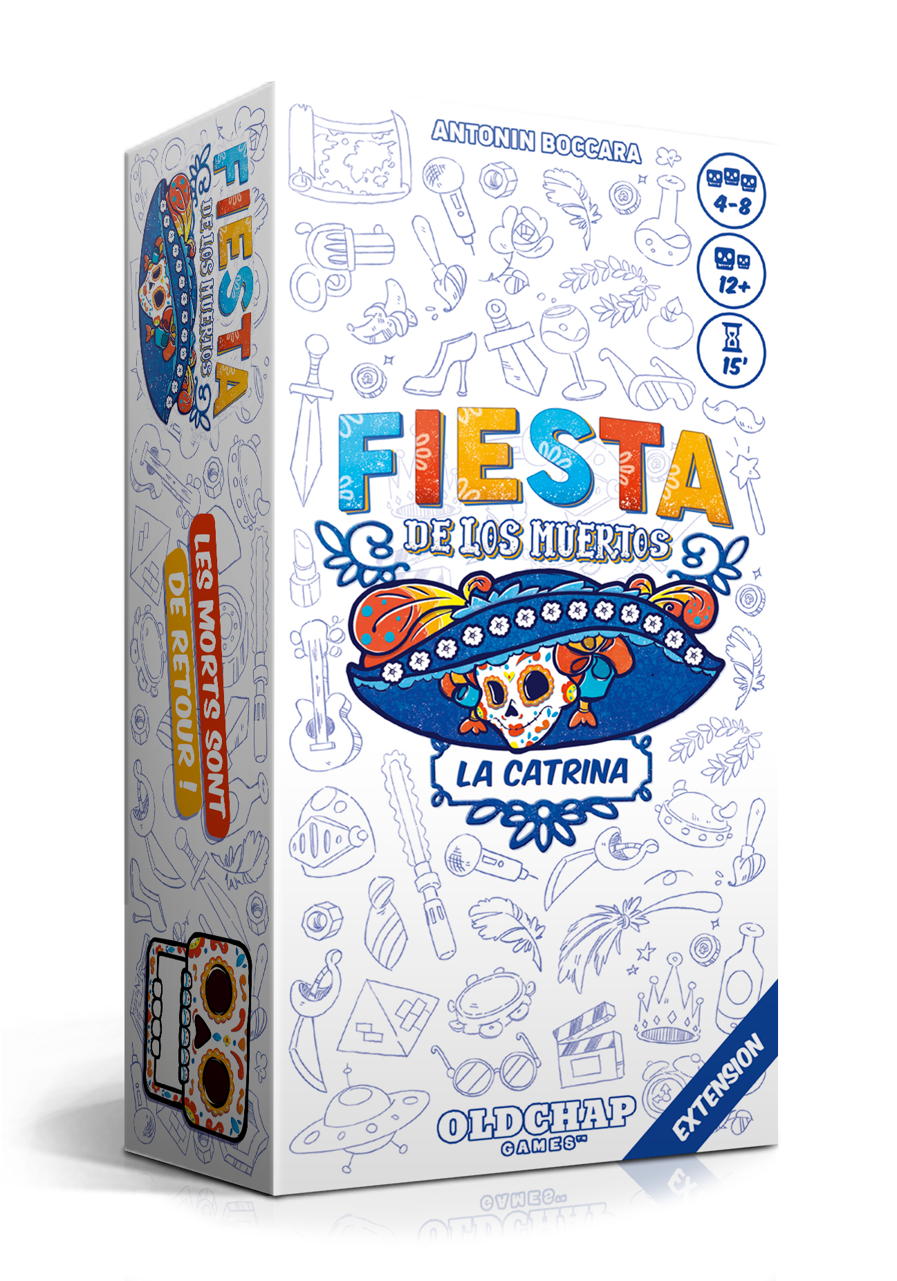 Boite de Fiesta de los Muertos - La Catrina