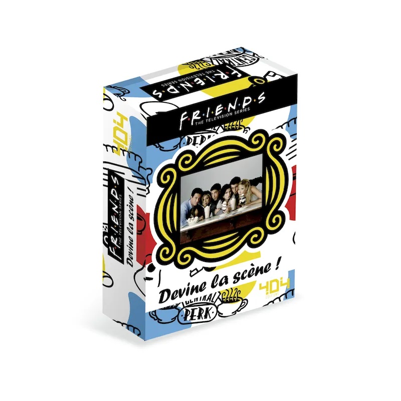 Boite de Friends - Le jeu de cartes : Devine les Scène