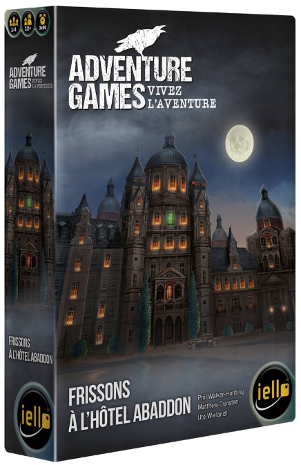 Boite de Adventure Games : Frissons à l'Hôtel Abaddon