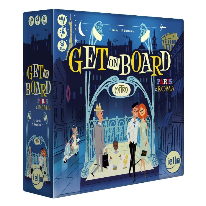 Boite de Get on Board : Paris & Rome
