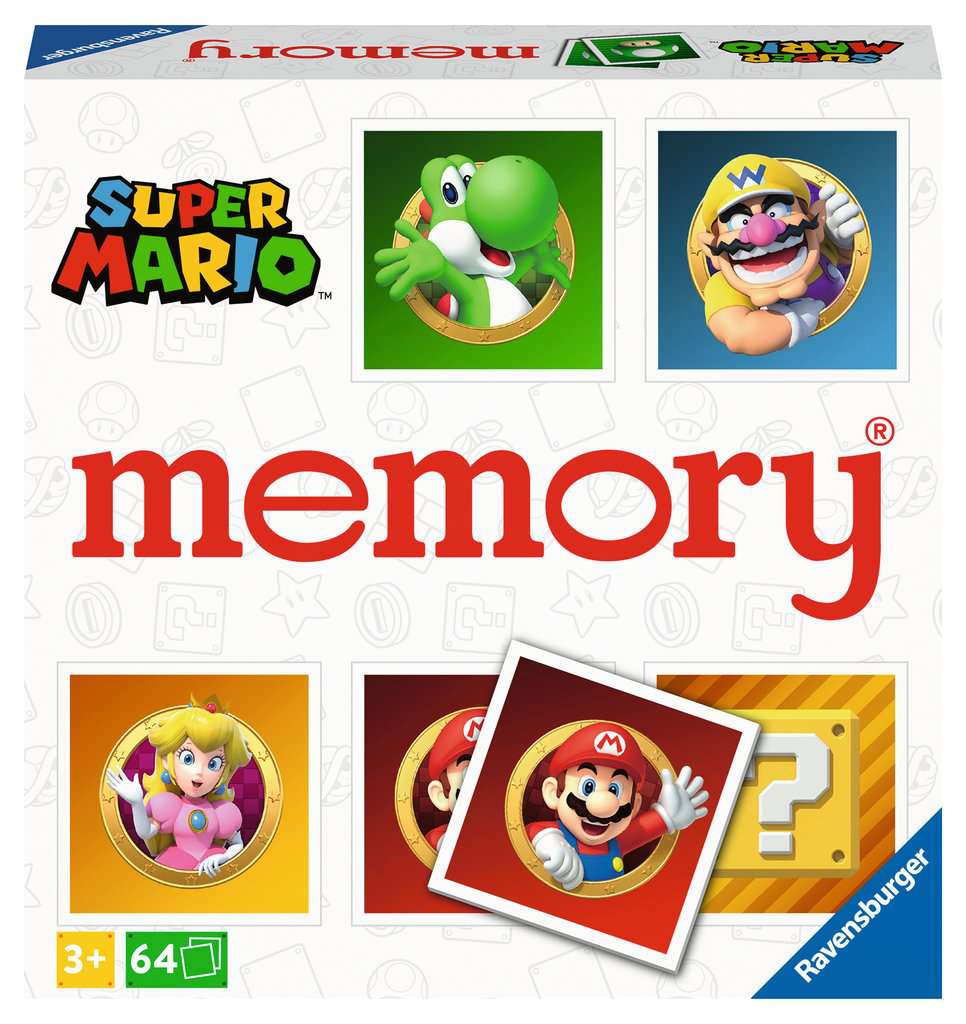 Boite de Grand Memory - Super Mario