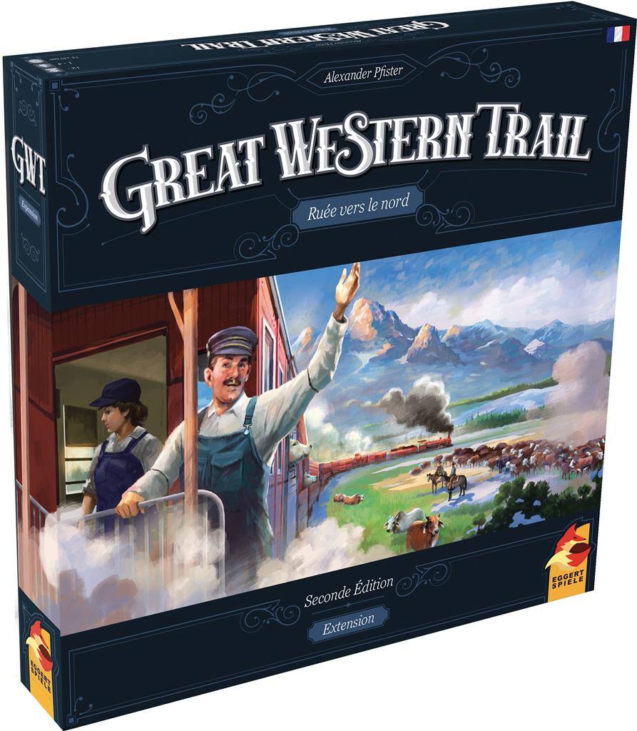 Boite de Great Western Trail : Seconde Edition - Extension Ruée vers le Nord