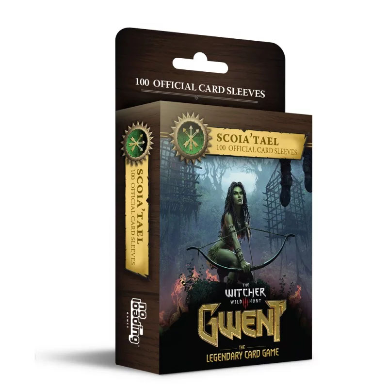 Boite de Gwent - Protège-cartes officiels - Scoia'Tael (x100)