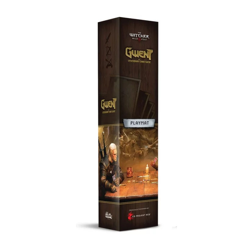 Boite de Gwent - Tapis de jeu - En bois d'origine, 1 joueur