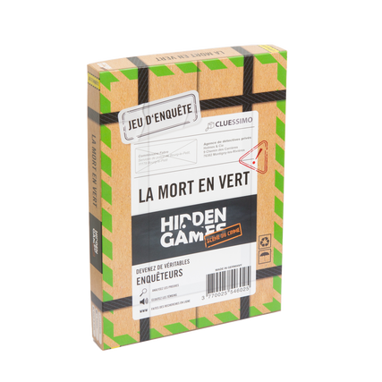Boite de Hidden Games - La Mort en Vert