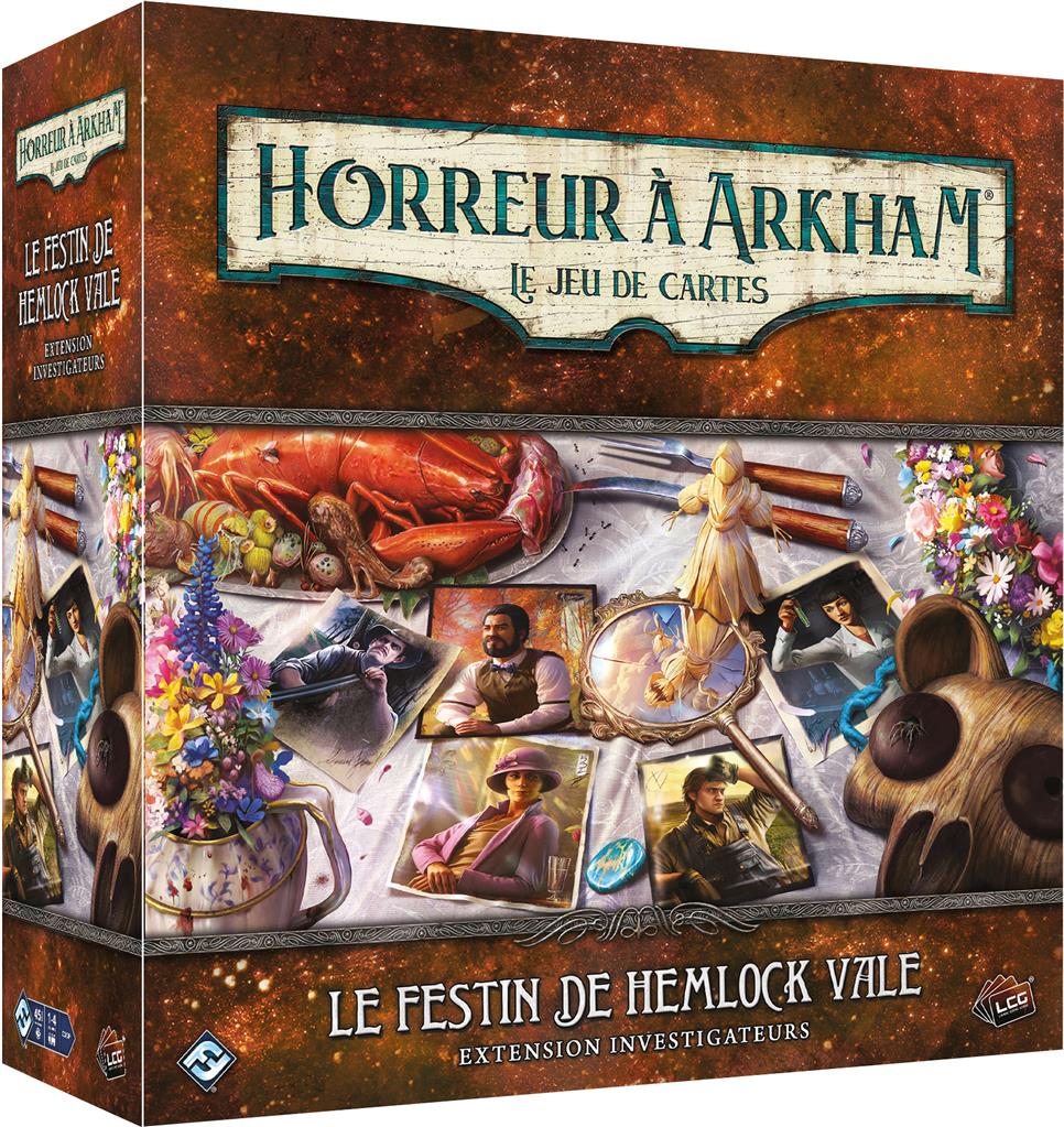 Boite de Horreur à Arkham JCE - Le Festin de Hemlock Vale - Investigateurs