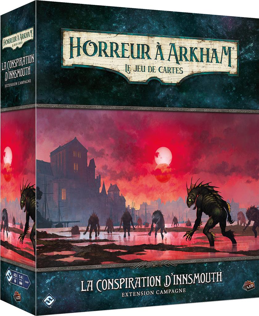 Boite de Horreur à Arkham JCE - La Conspiration d'Innsmouth - Campagne