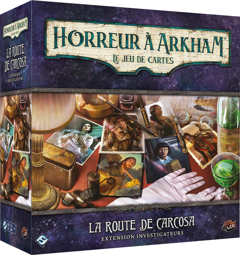Boite de Horreur à Arkham JCE - La Route de Carcosa - Investigateurs