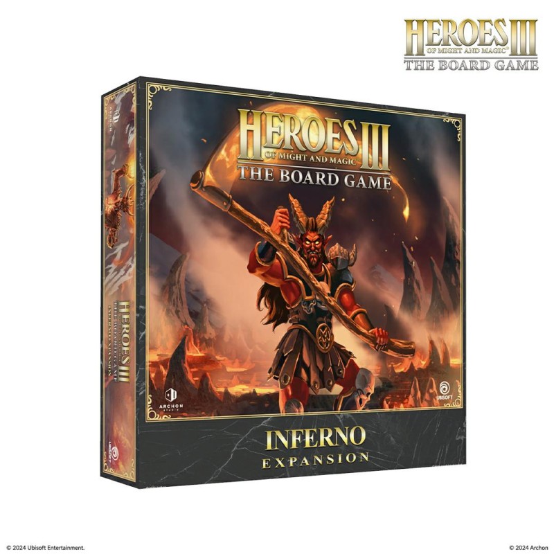 Boite de Heroes of might and Magic III - Extension Inferno (Hadès)