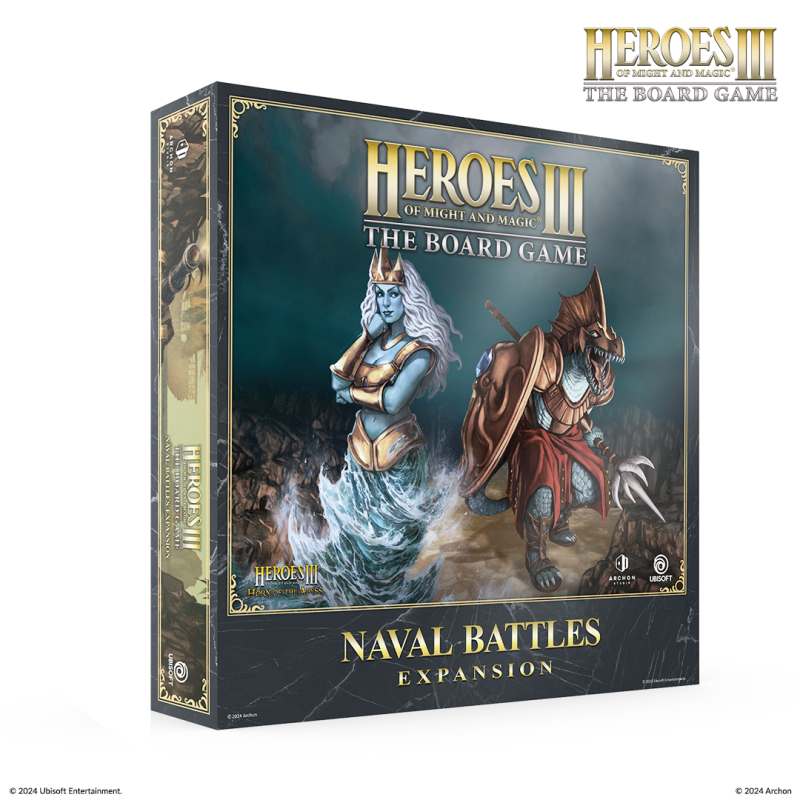 Boite de Heroes of Might and Magic III - Extension Naval Battles
