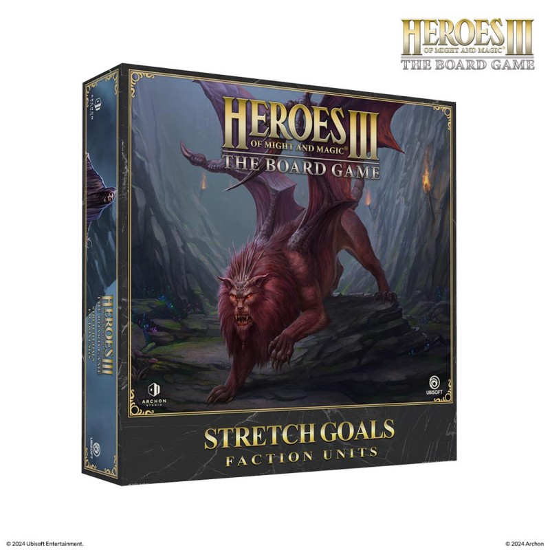 Boite de Heroes of might and Magic III - Stretch goals Factions Units