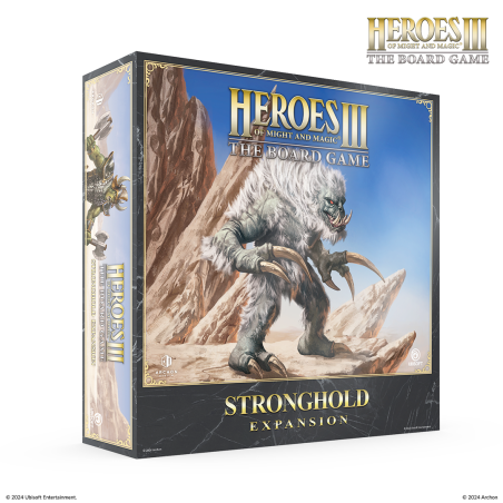 Boite de Heroes of Might and Magic III - Extension Stronghold