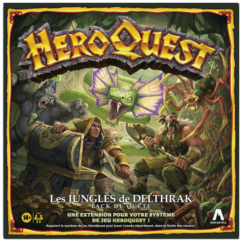 Boite de HeroQuest - Les Jungles de Delthrak