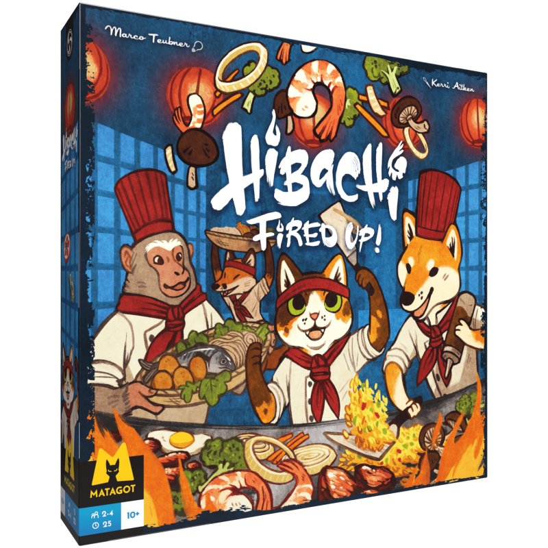 Boite de Hibachi - Fired Up