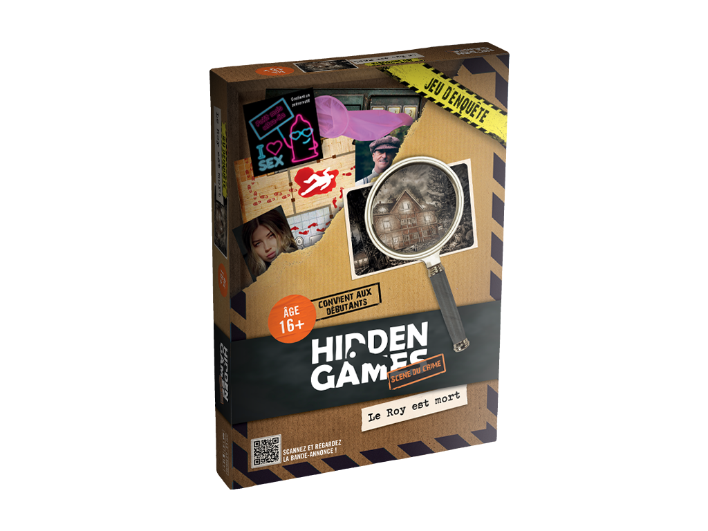 Boite de Hidden Games - Le Roy est Mort