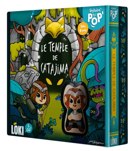 Boite de Histoire Qui Pop - Le Temple de Catajima