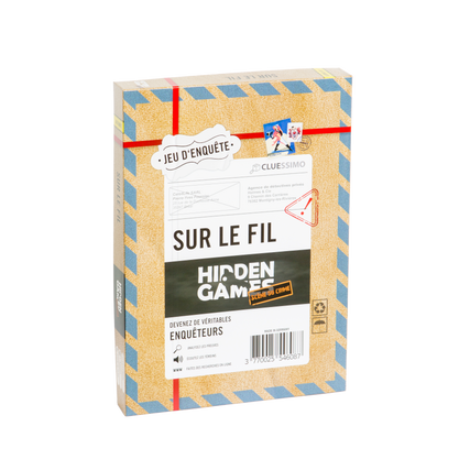 Boite de Hidden Games - Sur le fil