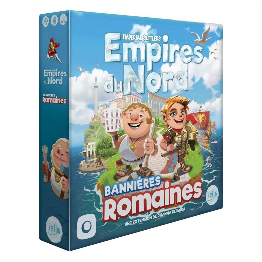 Boite de Imperial Settlers : Empires du Nord - Extension Bannières Romaines