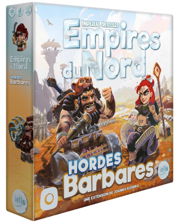 Boite de Imperial Settlers : Empires du Nord - Hordes Barbares