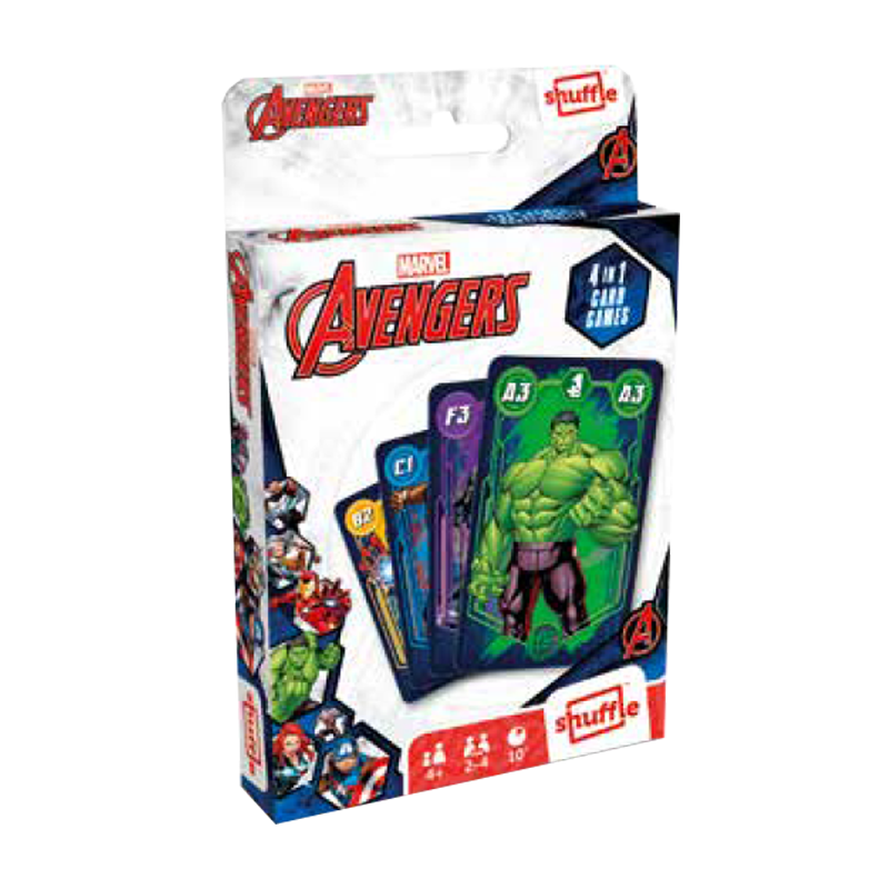 Boite de Jeu de 7 Familles - Avengers