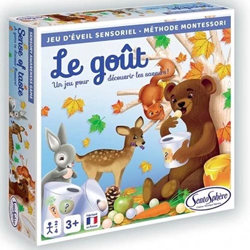 Boite de Jeu Sensoriel - Le Goût