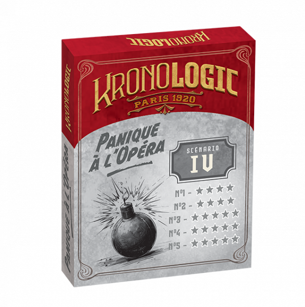 Boite de Kronologic - Paris 1920 - Panique à l'Opera - Nommé pour l'As d'Or Initié 2025
