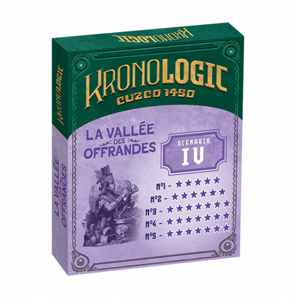 Boite de Kronologic - Cuzco 1450 - La Vallée des Offrandes