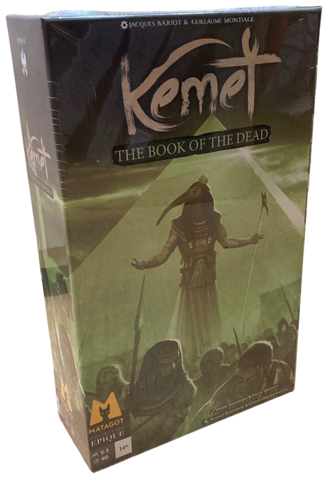 Boite de Kemet : Blood and Sand - Extension Le Livre des Morts
