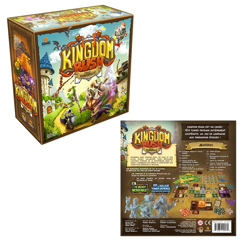 Boite de Kingdom Rush - Faille Temporelle
