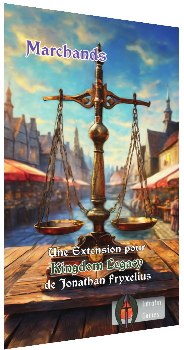 Boite de Kingdom Legacy - Marchands
