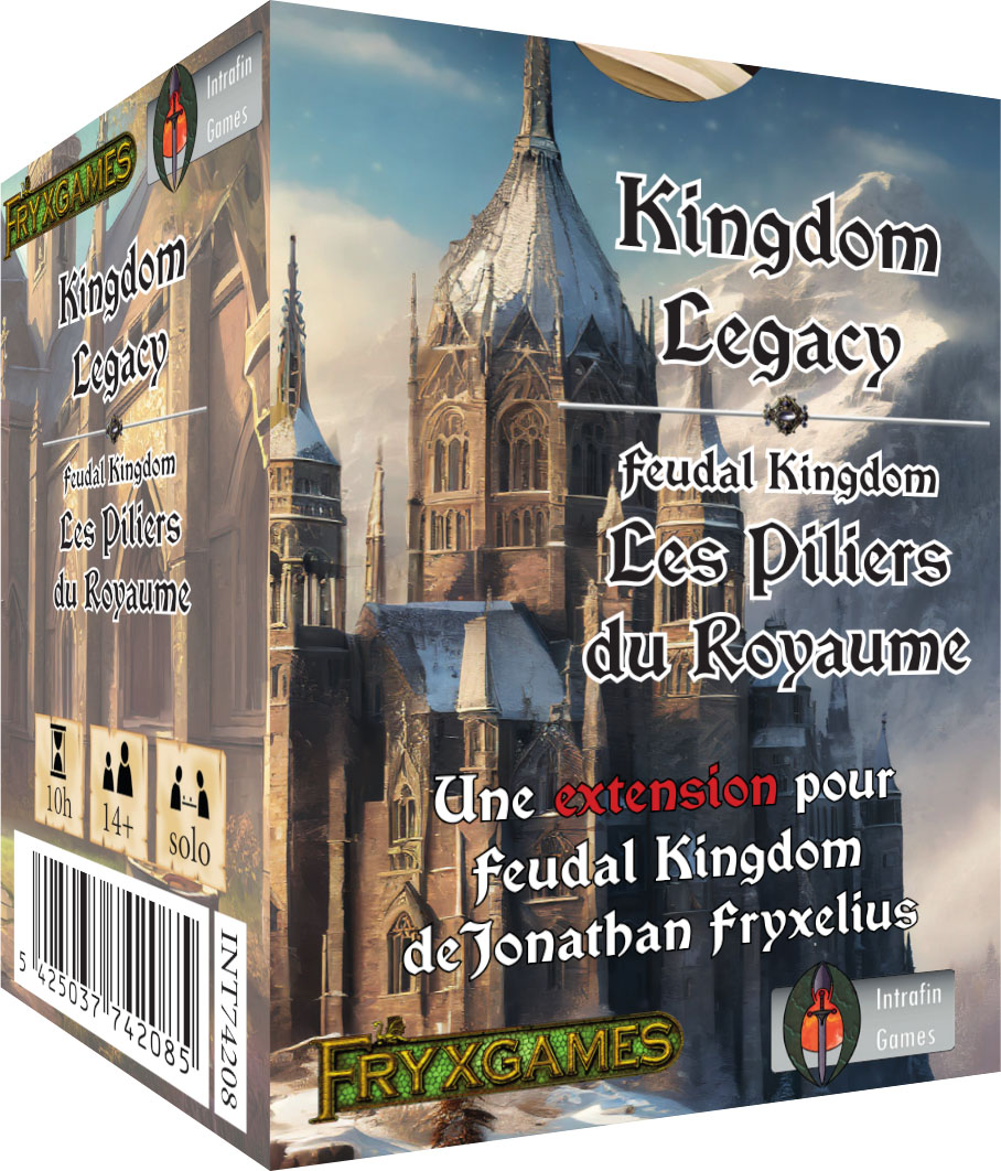 Boite de Kingdom Legacy - Les Piliers du Royaume