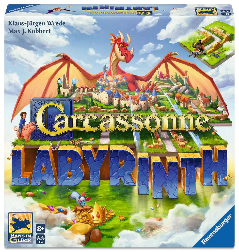 Boite de Carcassonne Labyrinthe