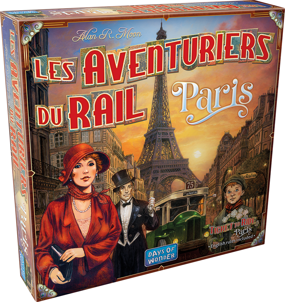 Boite de Les Aventuriers du Rail - Paris
