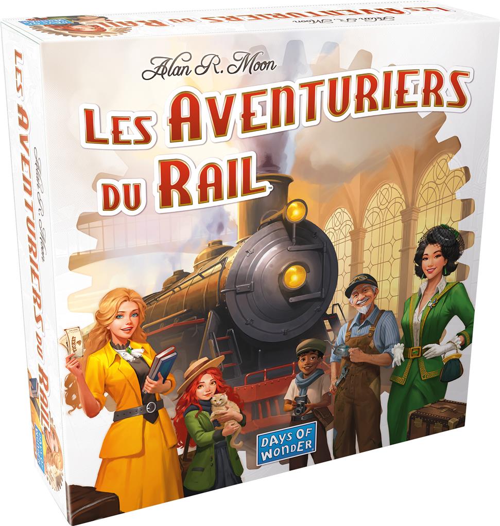 Boite de Les Aventuriers du Rail - US  - As D'or 2005 - Spiel des Jahres 2004 - Edition 2025
