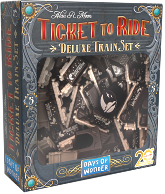 Boite de Les aventuriers du Rail - Deluxe Train Set (Set de train Deluxe) - Noir